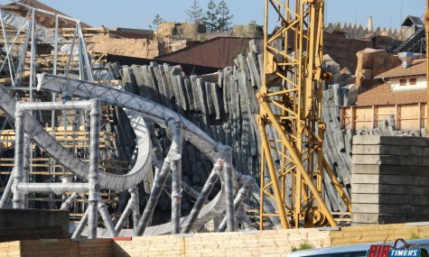 Die Taron/Klugheim Baustelle Ende April