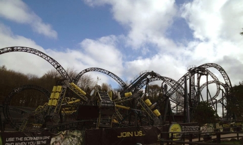 The Smiler in Alton Towers 