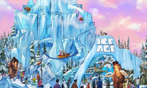 Dieses Artwork scheint einen Ice-Age-Spinning-Coaster zu versprechen.