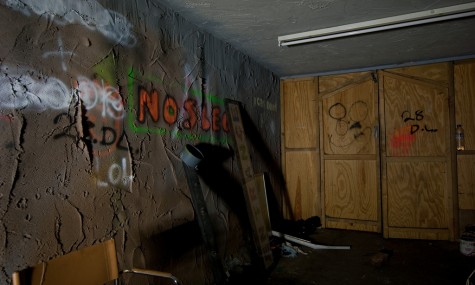 Schotten dicht und dennoch alles voller Graffiti: Der "neue" Dungeon of Doom