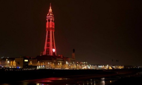 Der Blackpool Tower ist ein Wahrzeichen der Stadt