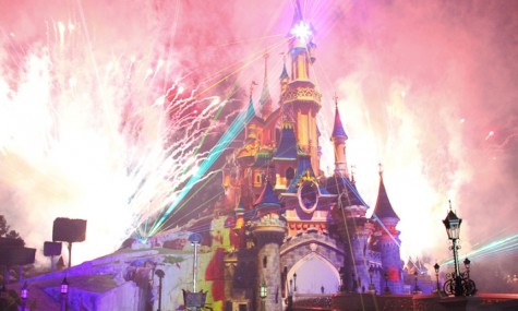 Das Feuerwerk bildet den Tagesabschluss eines jeden Disney-Tages