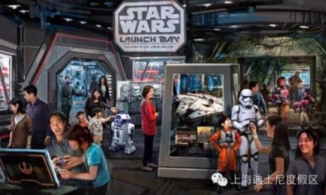 Das Star Wars Launch Bay - Ein Paradis für Star Wars Fans!