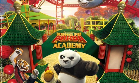 Ein neuer Spinning Coaster zum Thema Kung Fu Panda - Anklicken zum Vergrößern!