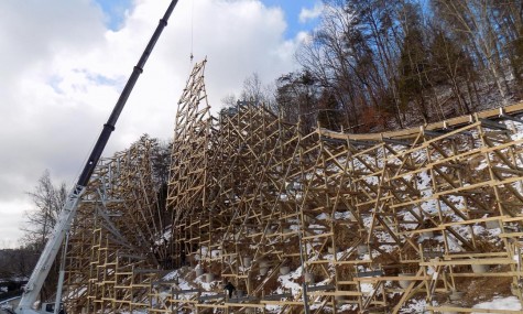 Das letzte Element von lightning Rod in Dollywood - Anklicken zum Vergrößern!