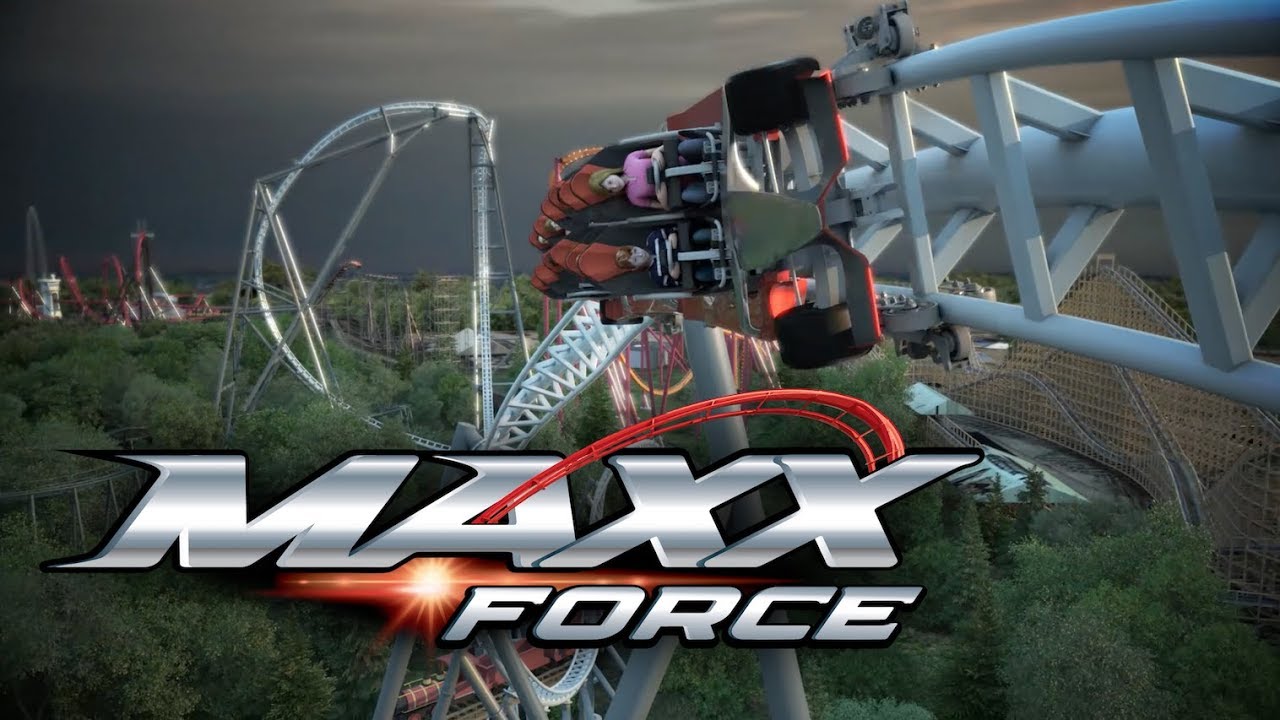 Maxx Force Sands Launch Coaster Für Six Flags Great America